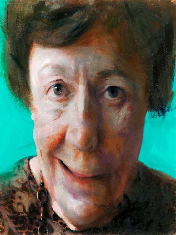 60x45 oil on wood 2015 MRS VARNI